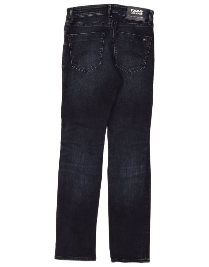 Tommy Hilfiger Jeans Slim Feminino W28 L32 Azul Marinho Algodão