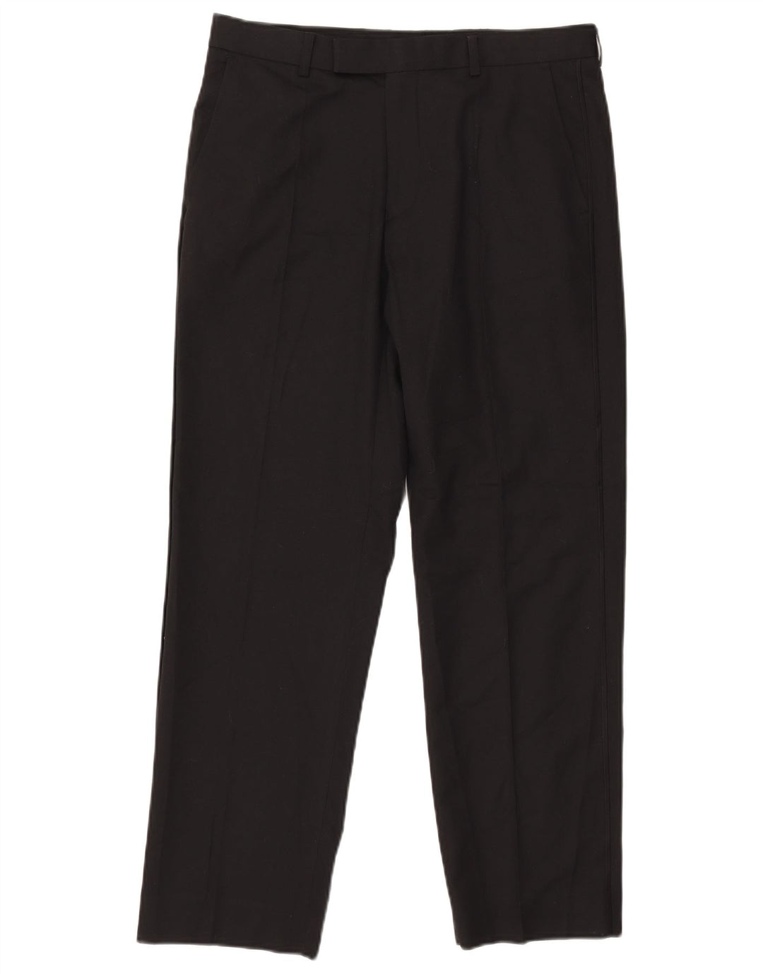 Calça masculina Marks & Spencer Autograph Straight Suit W32 L29 preta