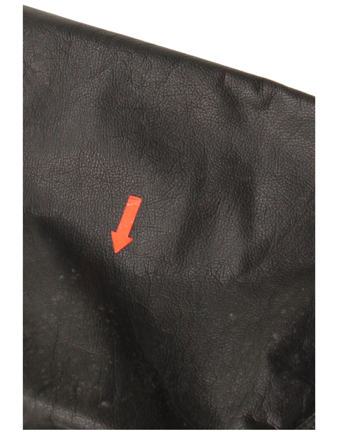 Jaqueta de couro masculina vintage UK 42 XL couro preto