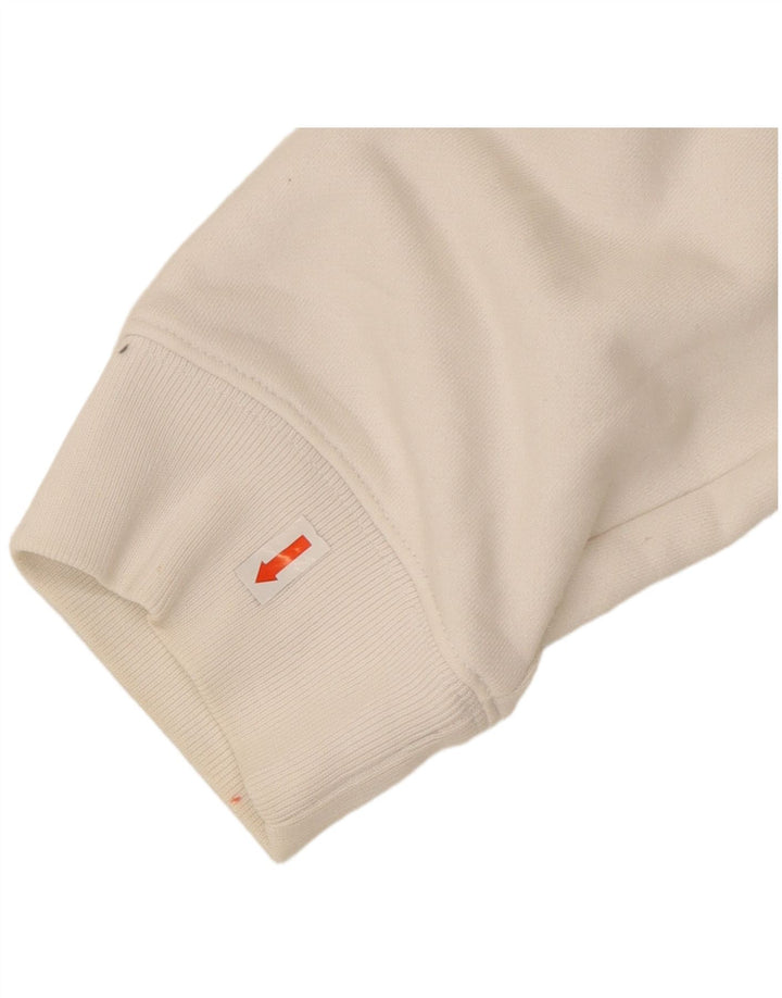 LACOSTE moletom masculino tamanho 6 XL algodão branco