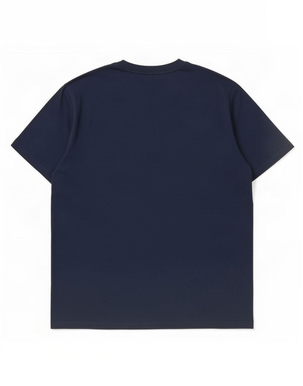 Camiseta masculina Penguin Top grande algodão azul marinho