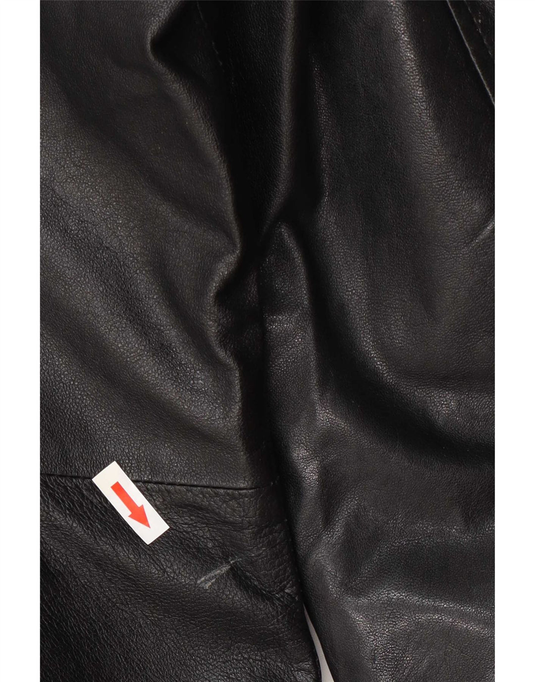 Jaqueta feminina de couro com capuz Pellitalia UK 18 XL preta