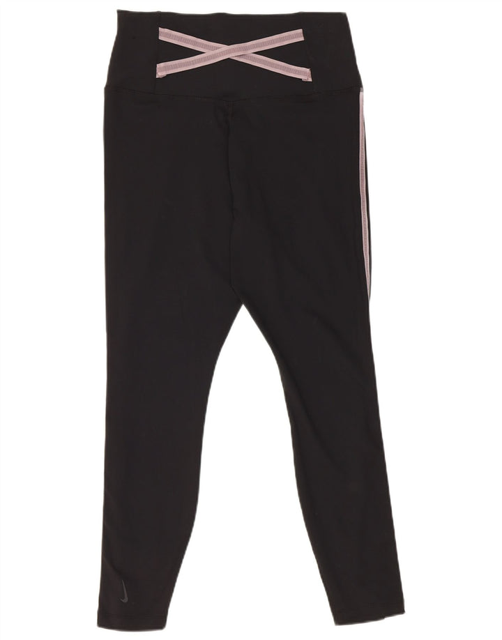 Leggings Nike Feminino UK 14 Grande Poliéster Preto