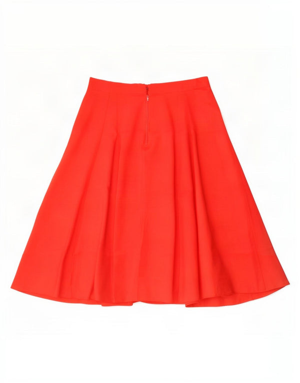 Saia feminina vintage linha A W30 vermelho médio