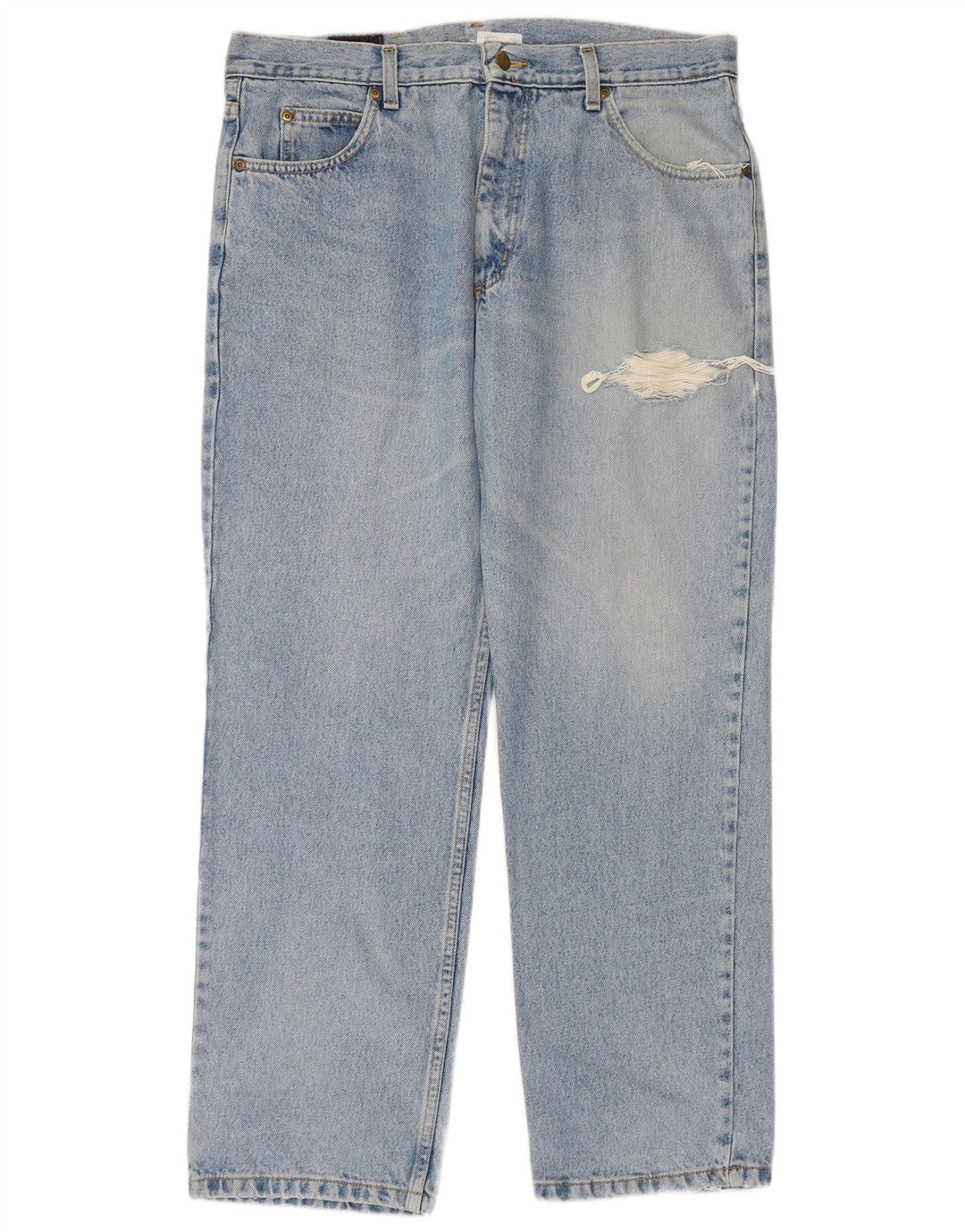 Jeans retos masculinos LEE W36 L30 algodão azul