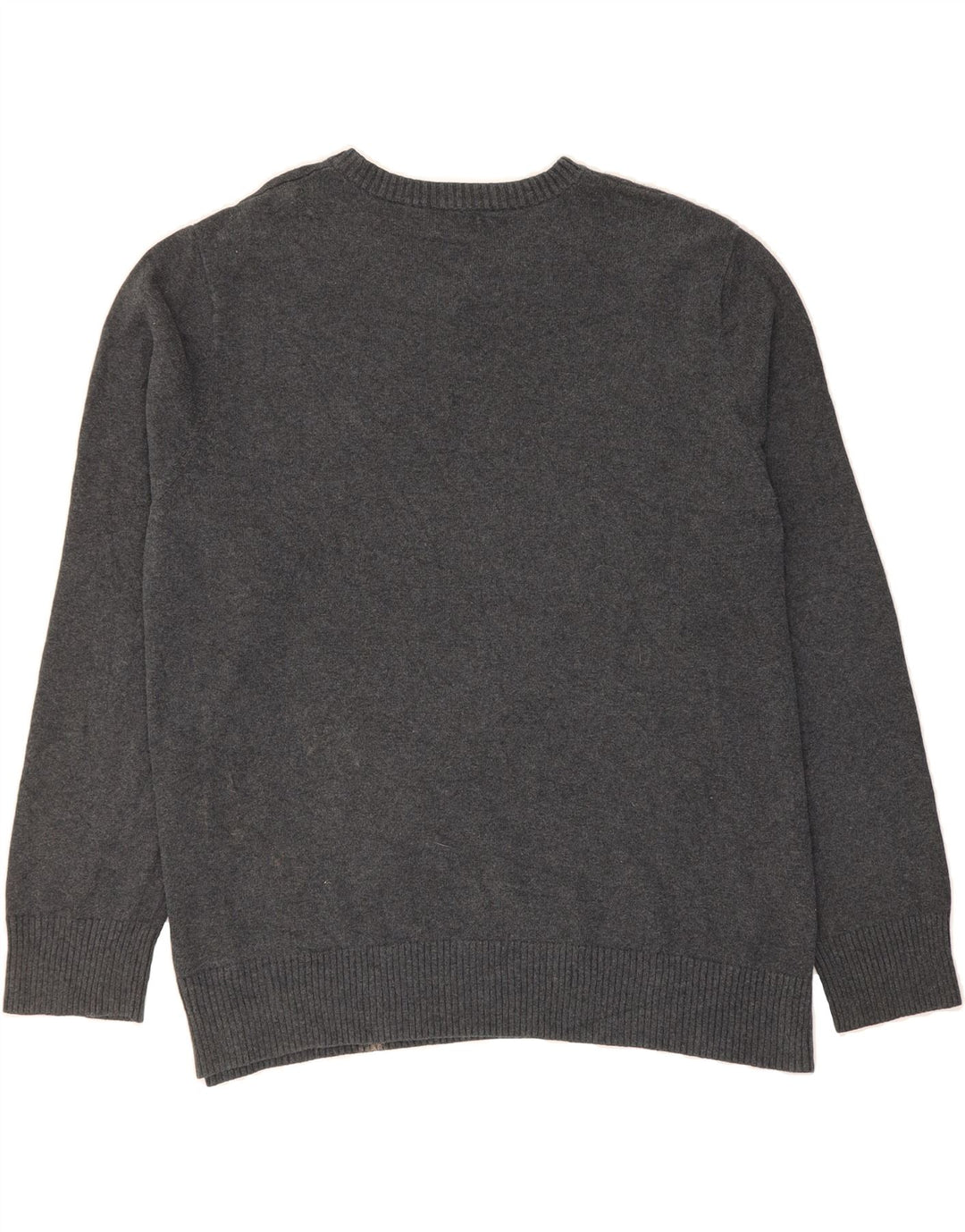 MOSSIMO Mens V-Neck Jumper Sweater 2XL Grey Cotton Vintage Mossimo and Second-Hand Mossimo from Messina Hembry 