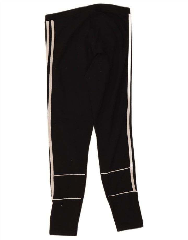 Leggings Adidas Femininas UK 10 Pequenas Algodão Preto