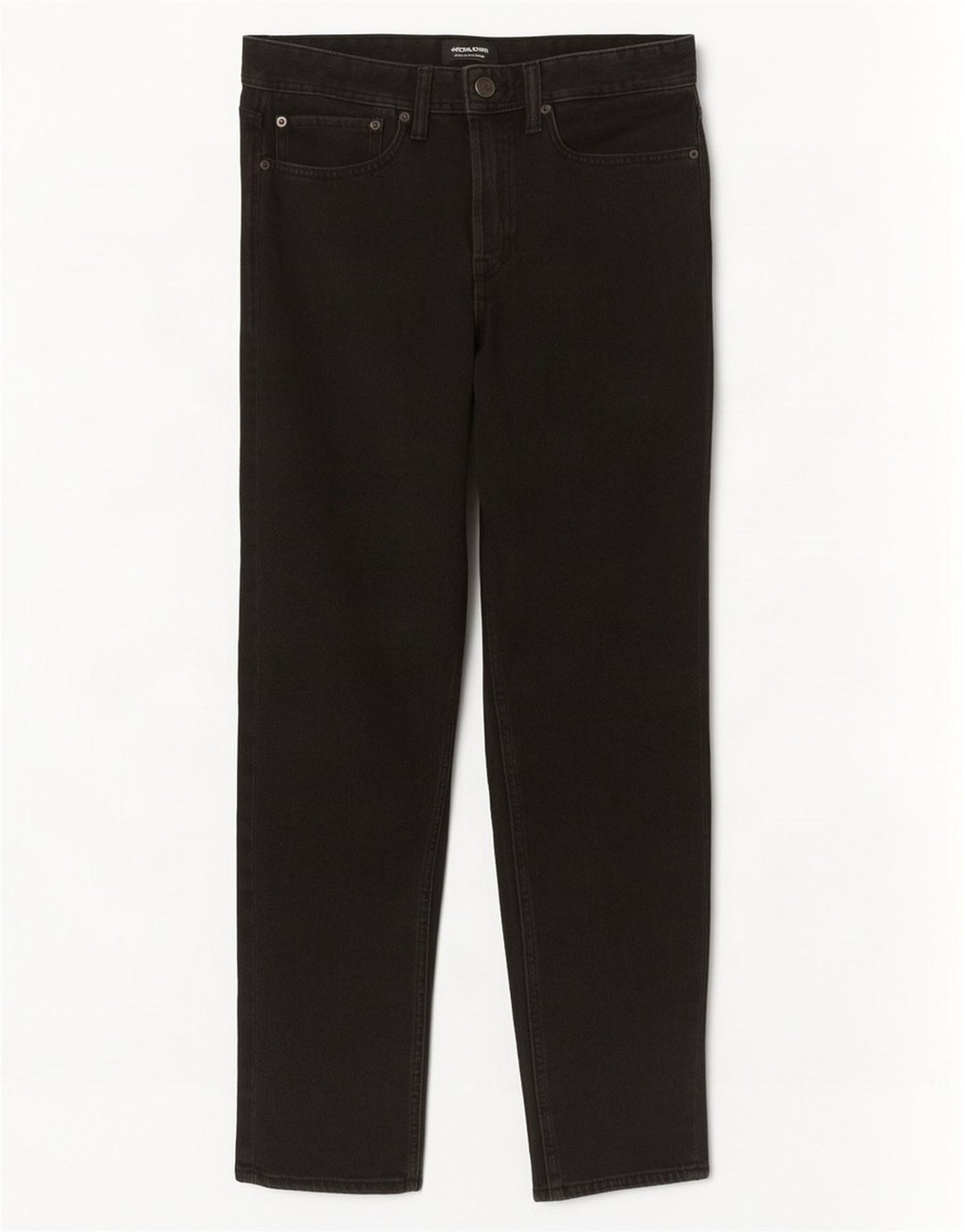 Jeans retos masculinos Jack & Jones W32 L32 algodão preto