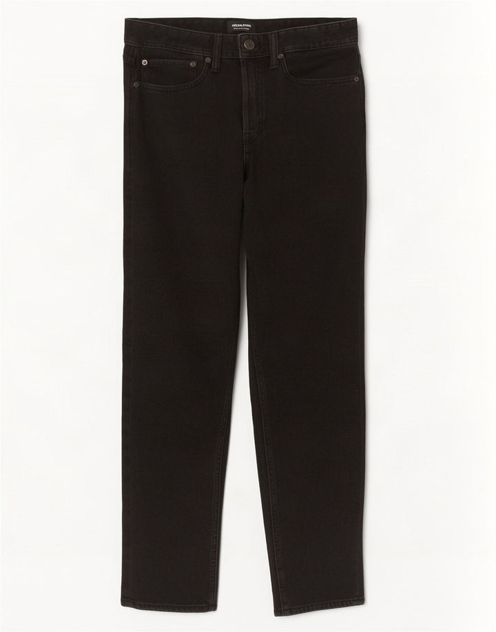 Jeans retos masculinos Jack & Jones W32 L32 algodão preto
