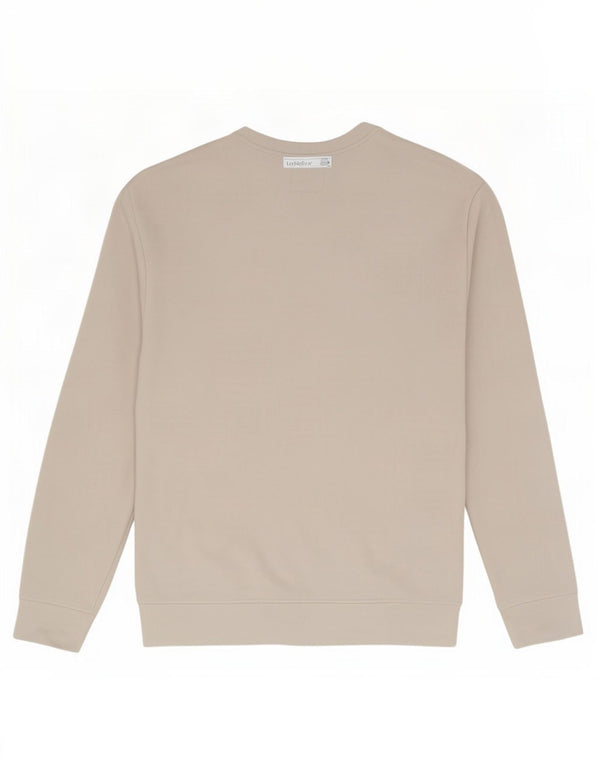 Emporio Armani moletom gráfico masculino jumper 2XL branco modal