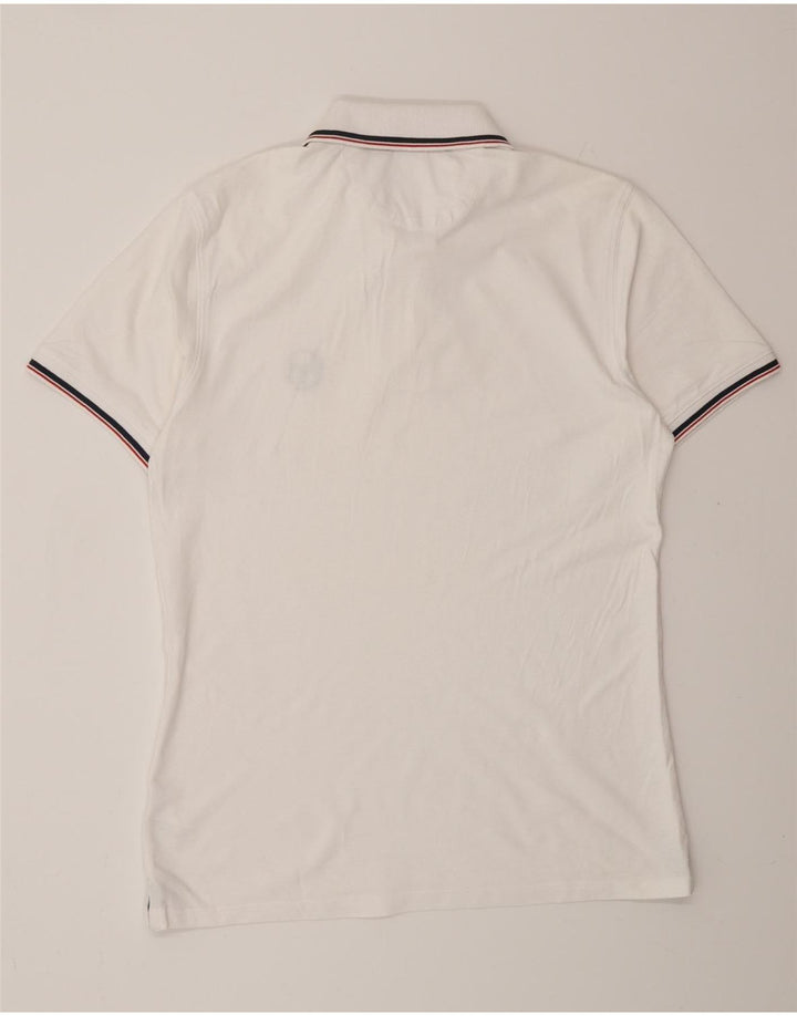 SERGIO TACCHINI Polo masculino médio algodão branco