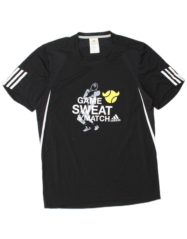 Camiseta Adidas Masculina Clima 365 Graphic Top Médio Preto Poliéster