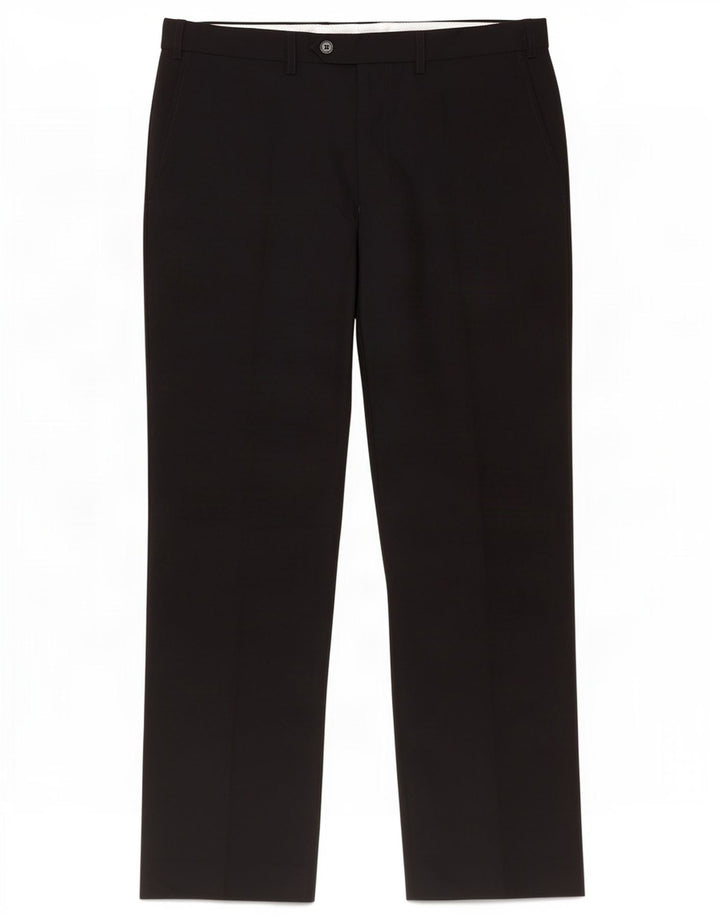 Calça masculina Marks & Spencer reta regular fit W36 L31 azul marinho