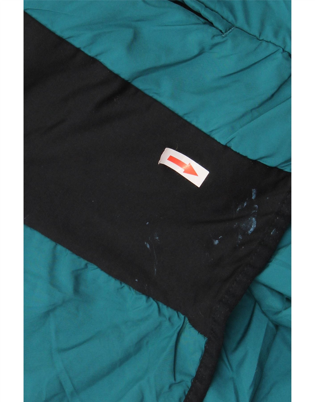 Jaqueta feminina de agasalho Marks & Spencer Reino Unido 14 grande bloco colorido verde