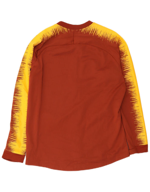 Nike Mens Roma Tracksuit Top Jacket XL Marrom Colourblock Poliéster