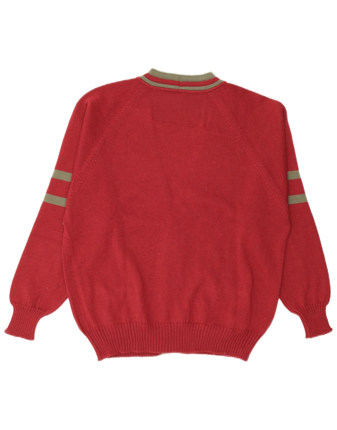 Suéter cardigã masculino IL GRANCHIO médio lã cor de vinho