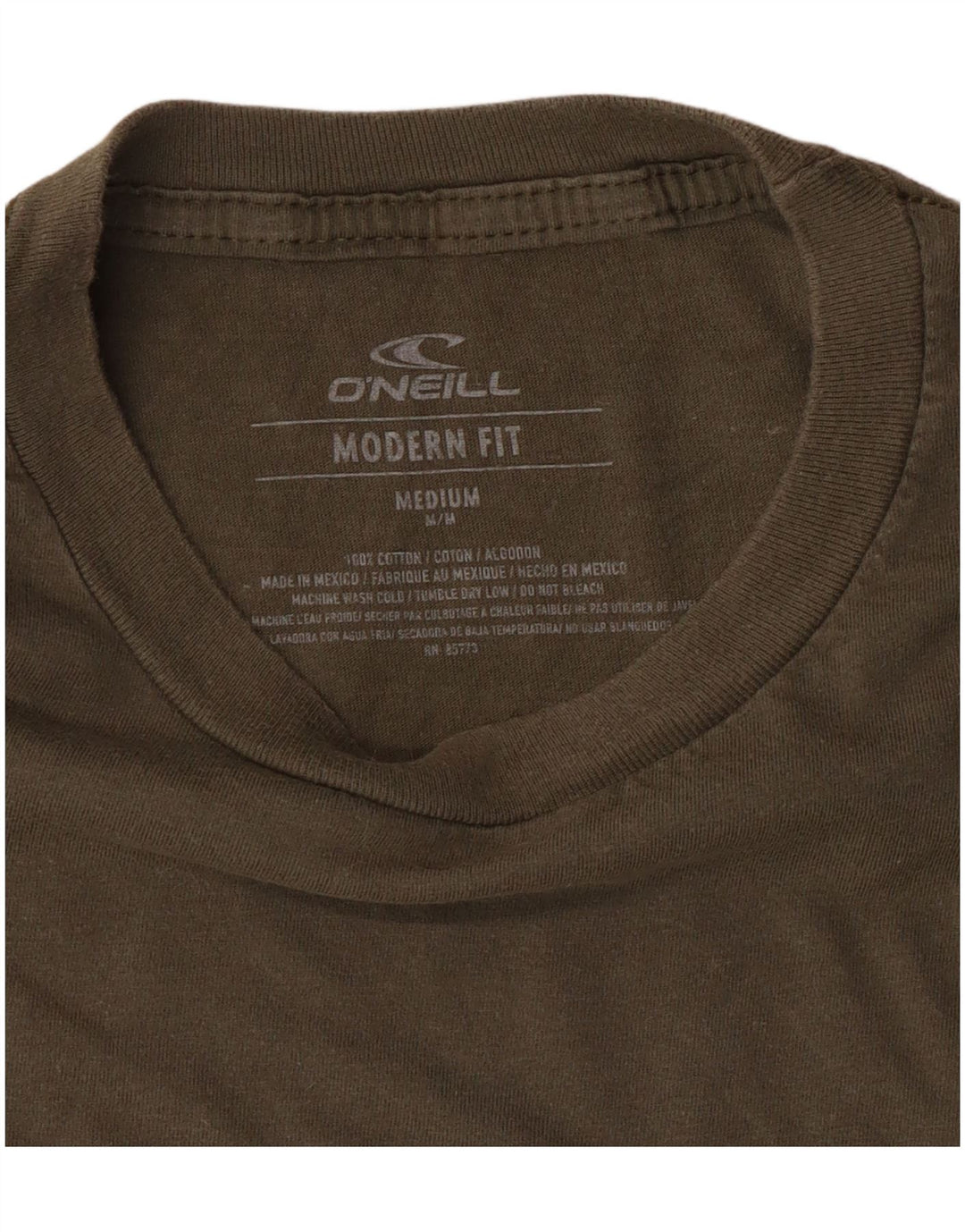 Camiseta masculina O'Neill com ajuste moderno e estampa gráfica de algodão verde médio