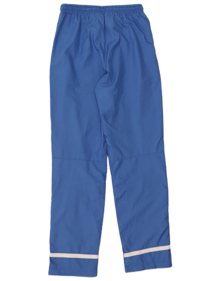 Calça de treino masculina Asics médio azul colorblock poliéster