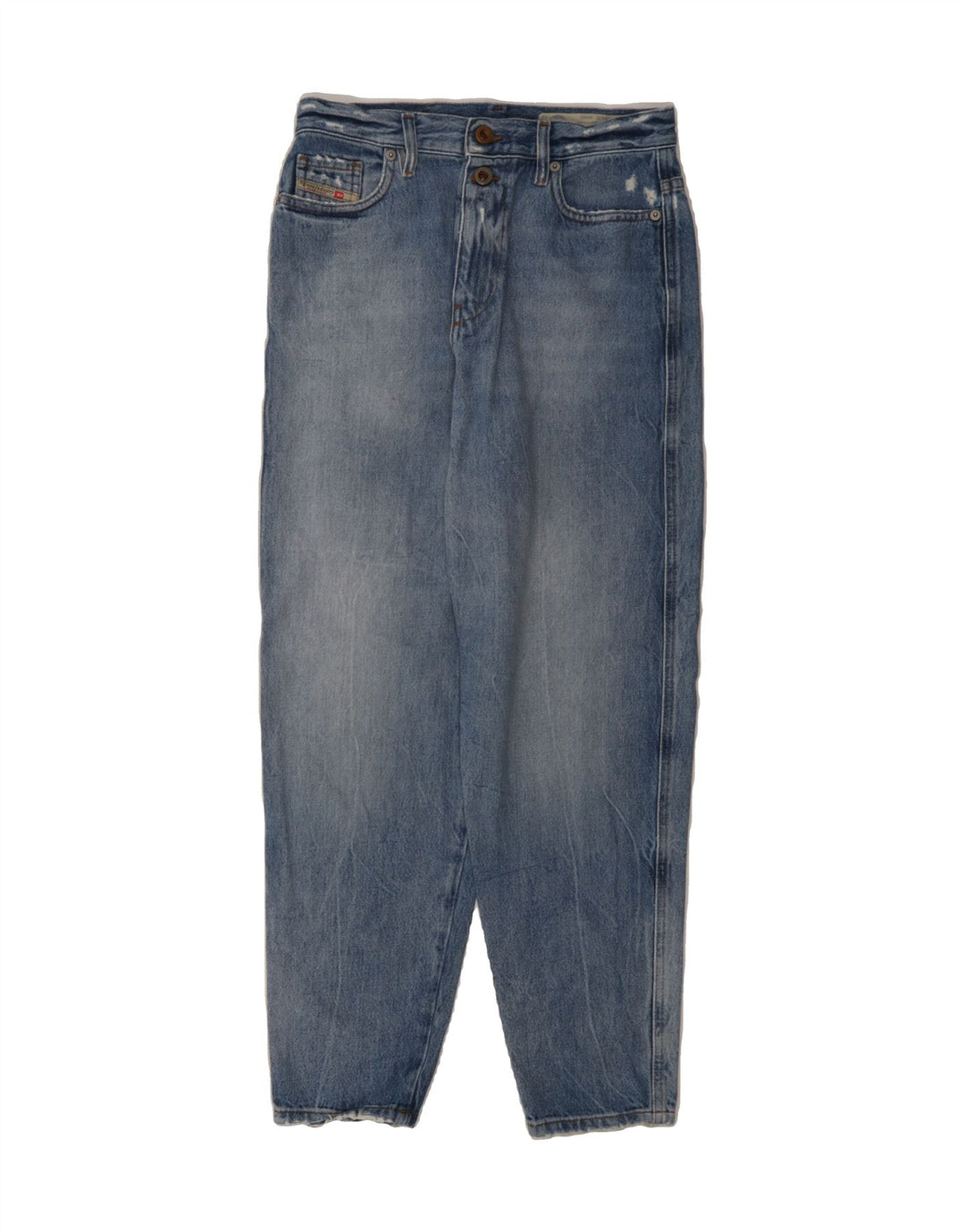 DIESEL Womens Alys Straight Jeans W26 L30 Blue Cotton Vintage Diesel and Second-Hand Diesel from Messina Hembry 