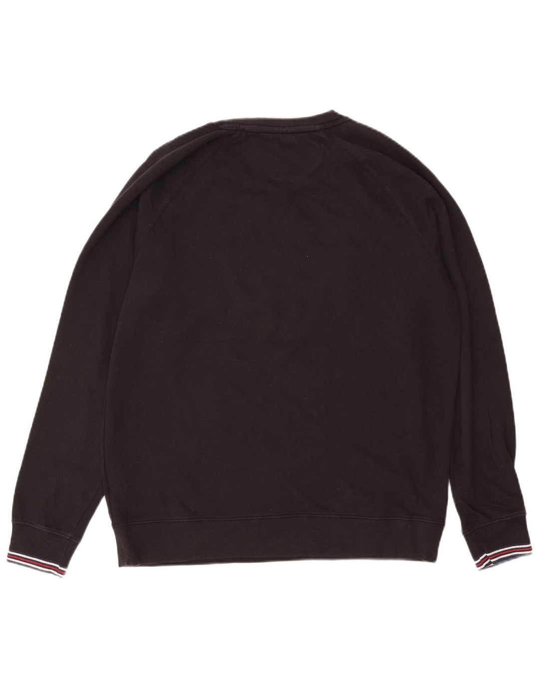 Fila moletom gráfico masculino jumper grande algodão preto
