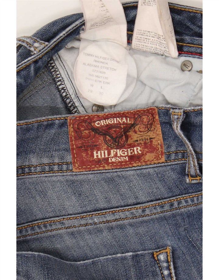 Jeans retos femininos Tommy Hilfiger W29 L30 azul