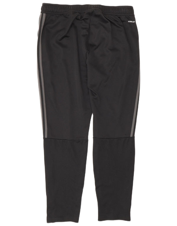 Adidas Mens Primegreen Calças de treino UK 18 XL Preto Poliéster
