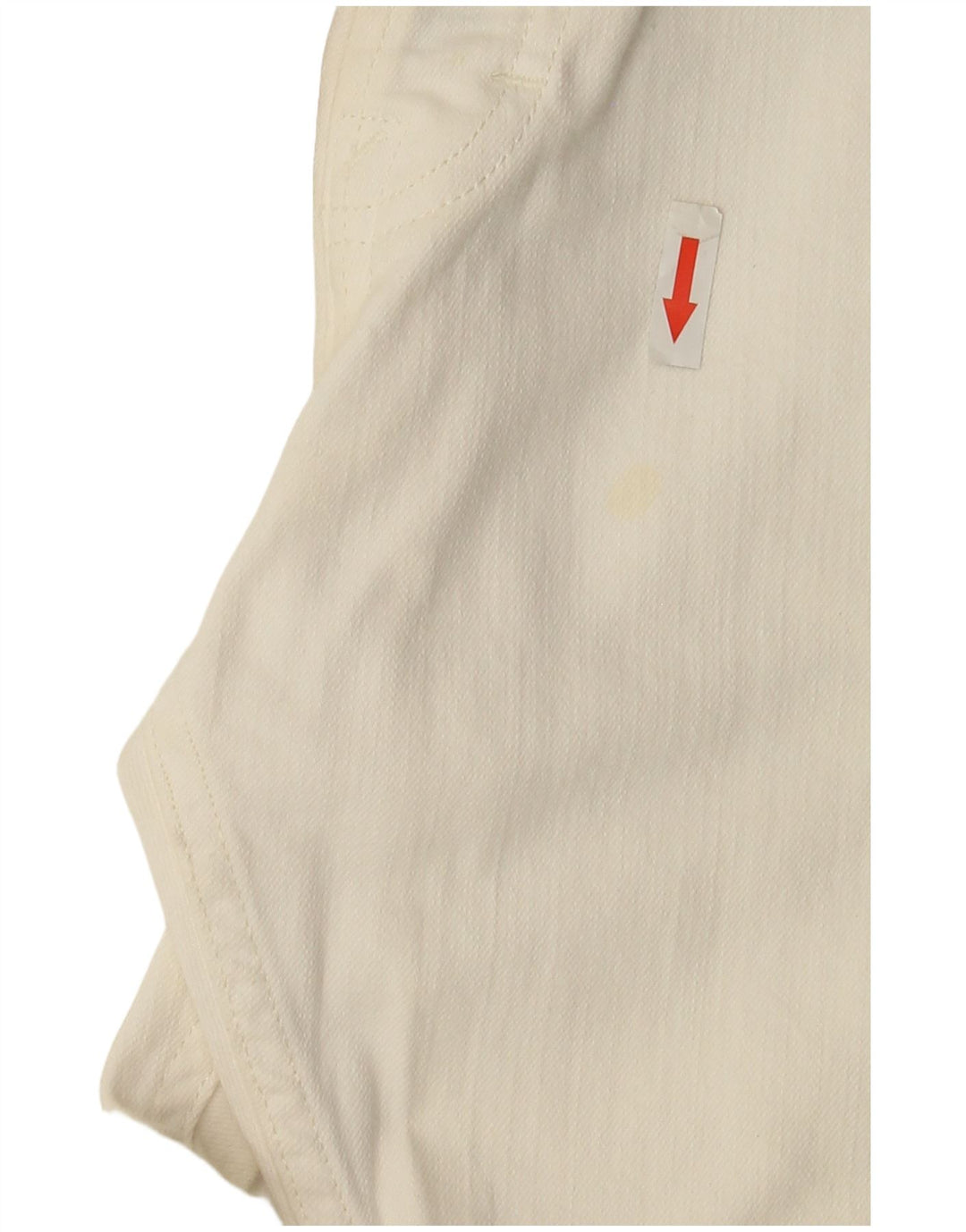 Lee Womens Powell Jeans W36 L33 Algodão Branco