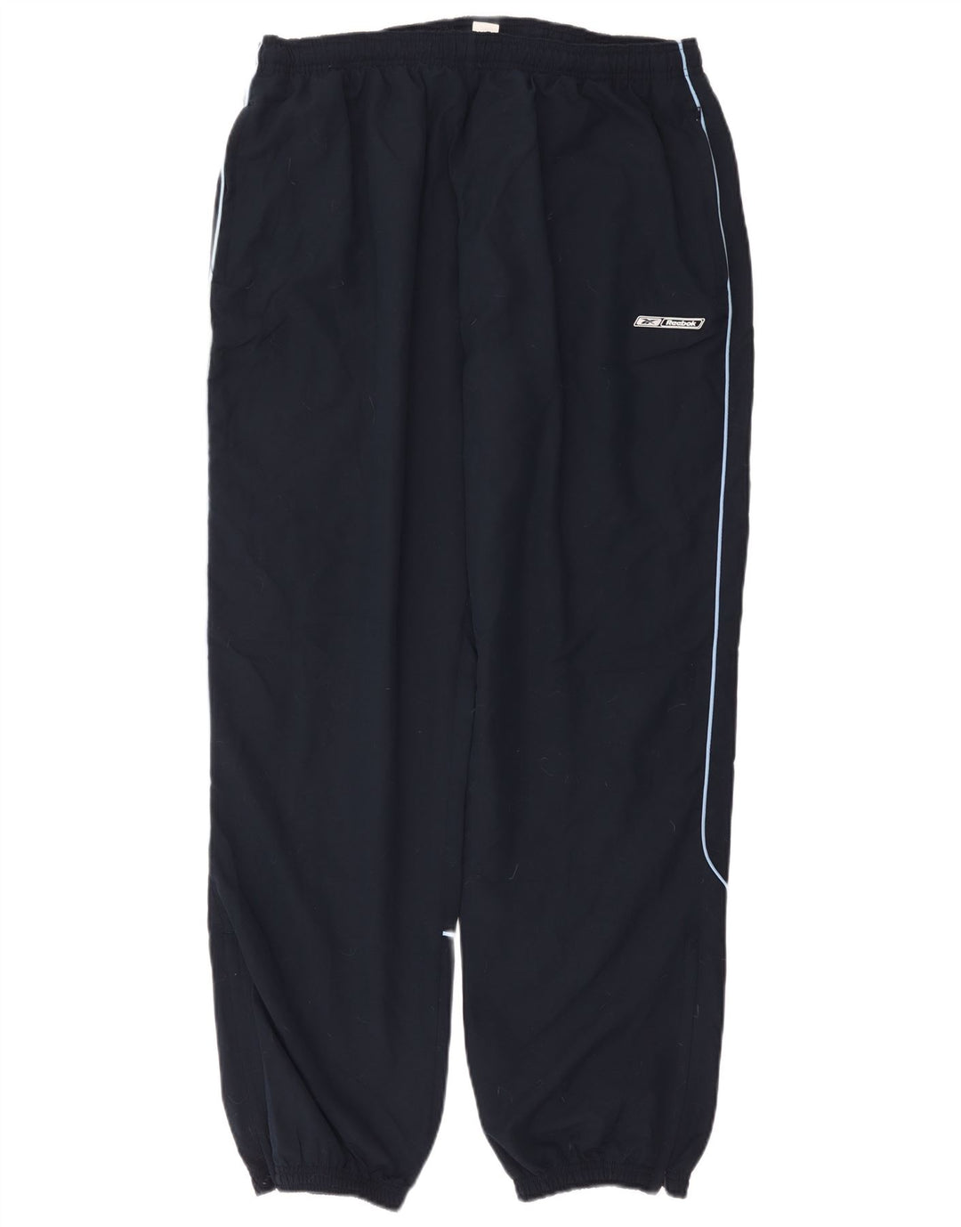 Calça de treino masculina Reebok Joggers 2XL azul marinho poliéster
