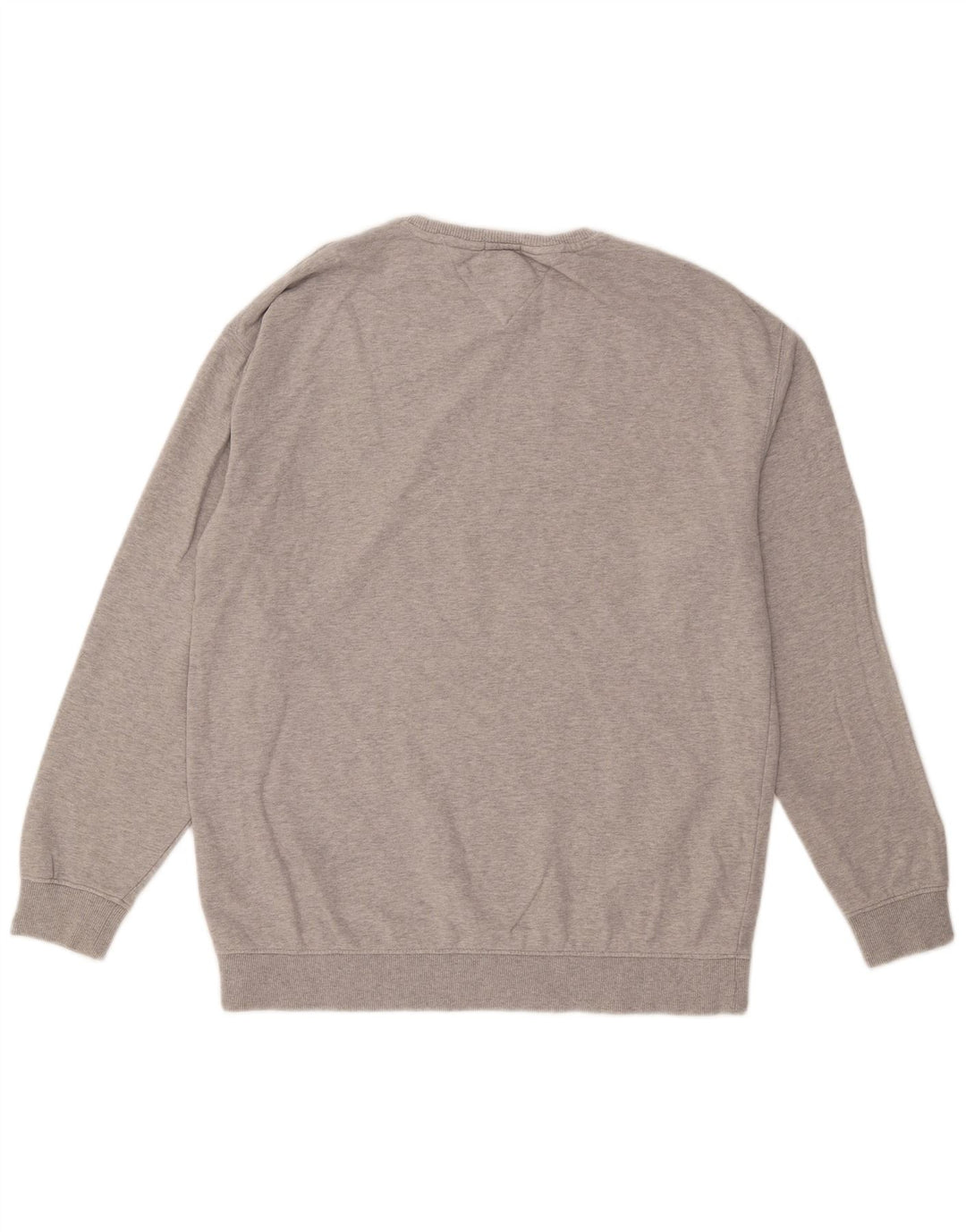 Tommy Hilfiger moletom masculino com ajuste relaxado, moletom médio cinza algodão