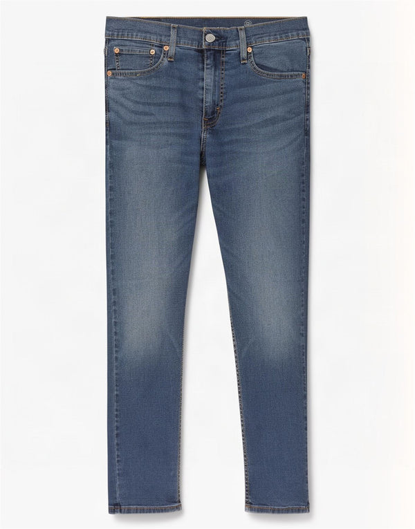 Calça jeans masculina Levi's 512 Slim Tapered W30 L30 azul algodão