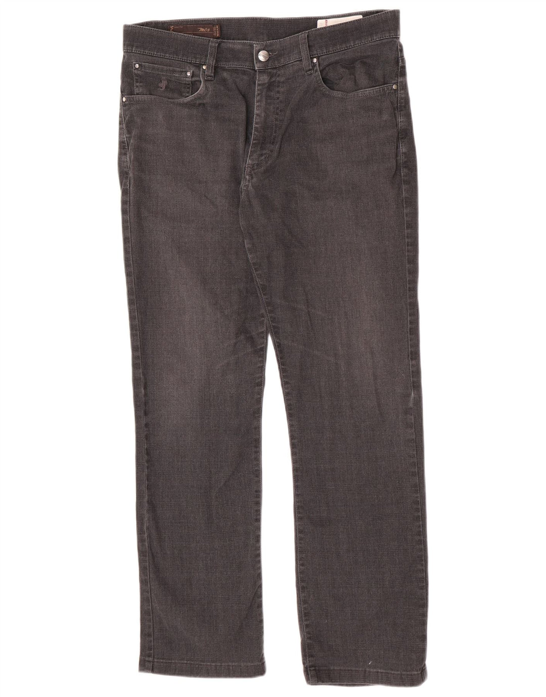 Marlboro Classics Masculino Calça Casual Reta W34 L30 Cinza