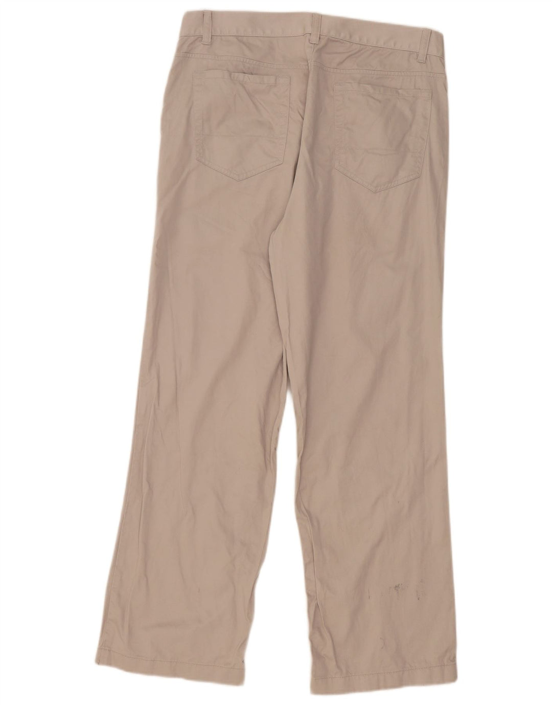 Calvin Klein Calça masculina reta casual W34 L29 algodão cinza