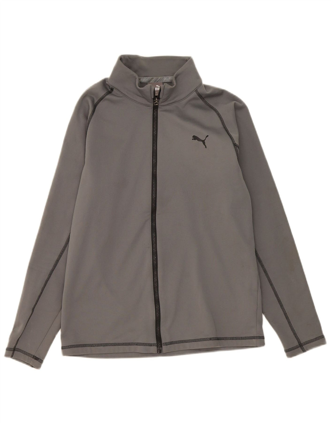 PUMA Mens Tracksuit Top Jacket Pequeno Poliéster Cinza