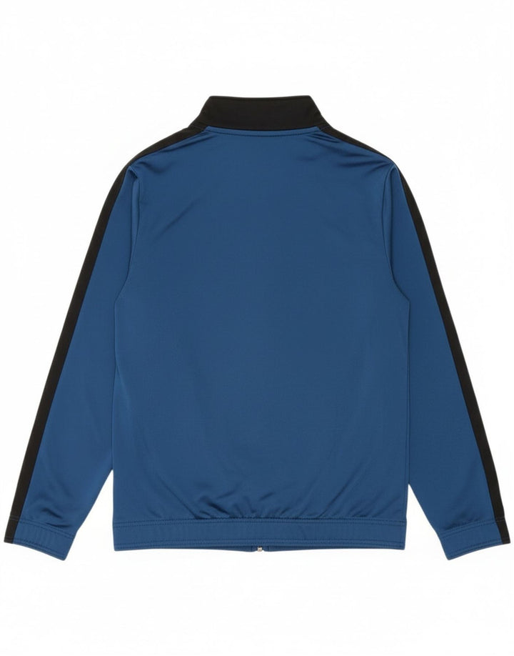 Reebok Mens Tracksuit Top Jacket Médio Azul Colorblock Poliéster