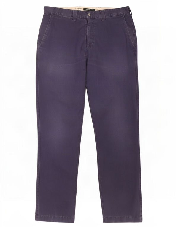 Calça jeans masculina Dockers reta W33 L34 algodão azul marinho
