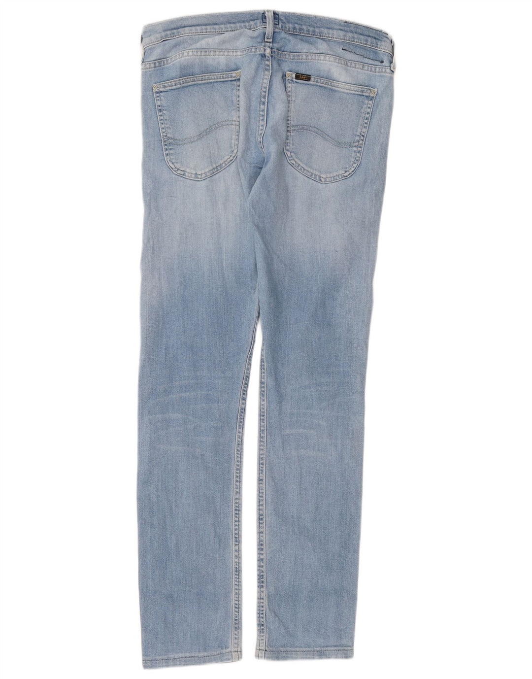 Lee Mens Luke Slim Jeans W32 L34 Azul Algodão