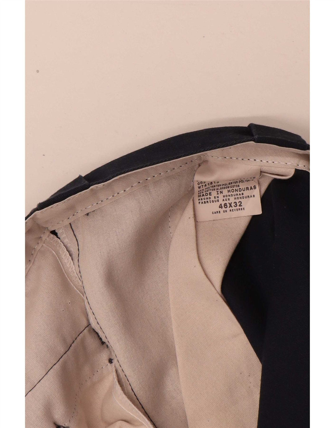 Calça Dickies masculina 874 Straight Chino W46 L32 azul marinho poliéster