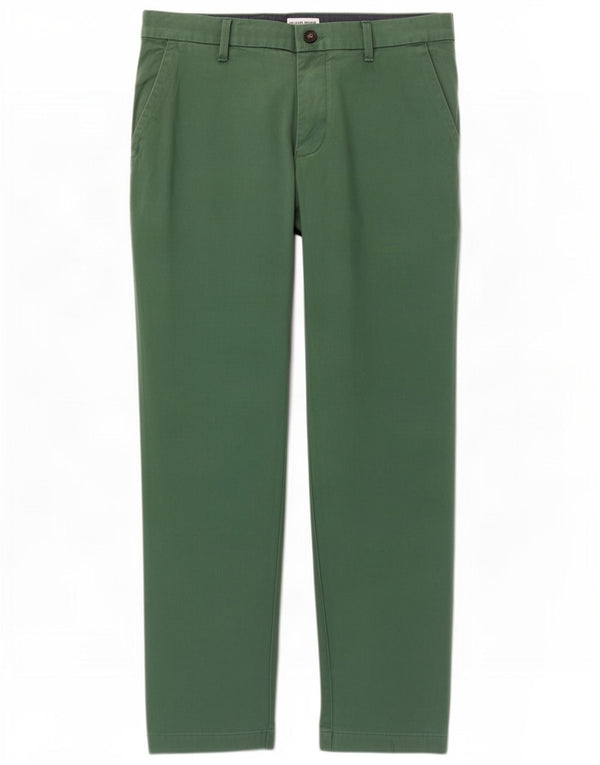 Calça chino reta masculina Timberland W38 L34 verde