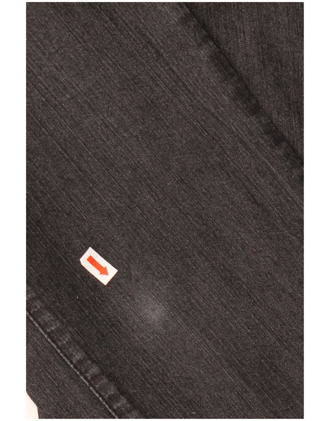 Jeans retos femininos TRUSSARDI W25 L29 algodão preto