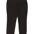 Calça feminina Zara Slim Suit EU 38 pequena W28 L26 preta