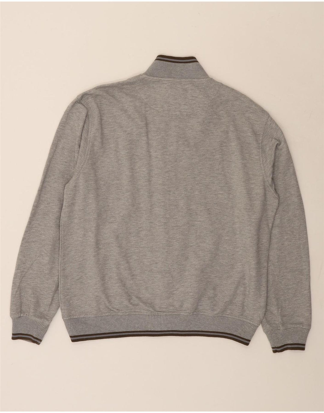 Harmont & Blaine Jaqueta masculina de treino regular fit 3XL cinza manchada