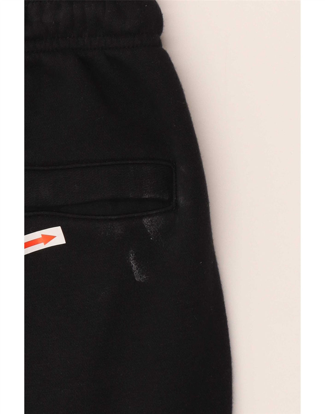 Nike Mens Cargo Calças de treino Joggers Pequeno Algodão Preto