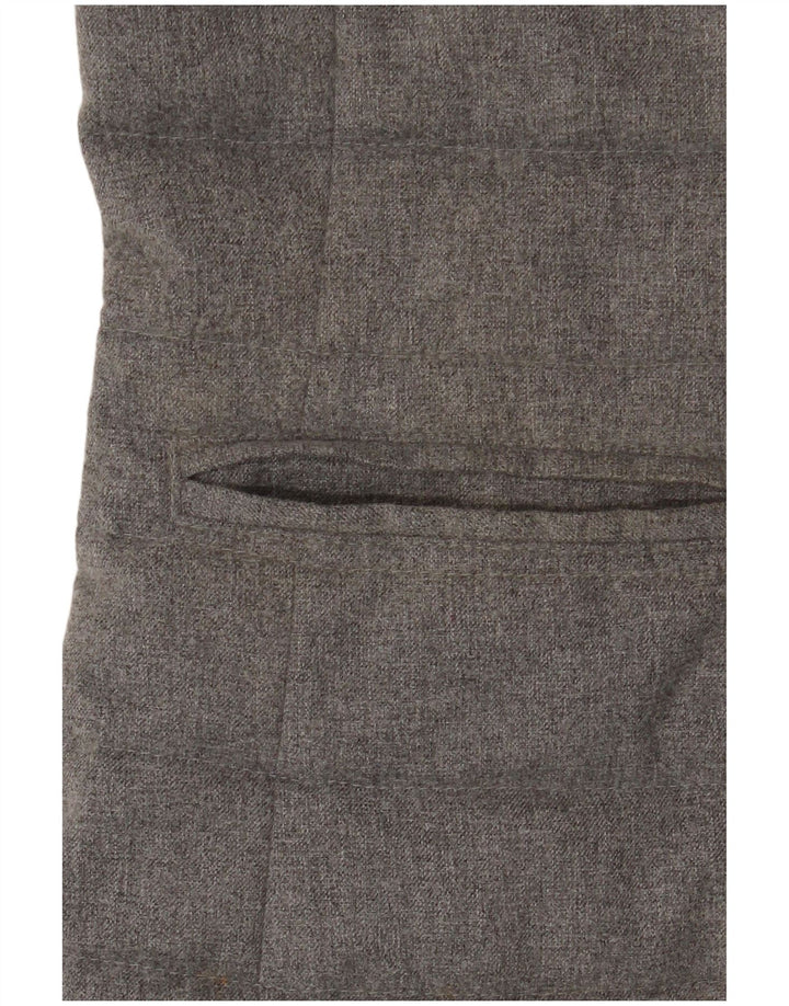 Blazer feminino com capuz e jaqueta acolchoada Conte of Florence IT 42 cinza médio