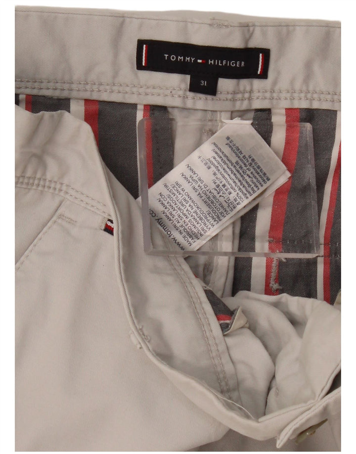 Shorts cargo masculino TOMMY HILFIGER W31 algodão cinza médio