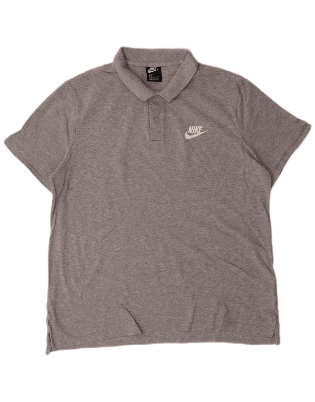 Camisa polo masculina NIKE 2XL cinza algodão
