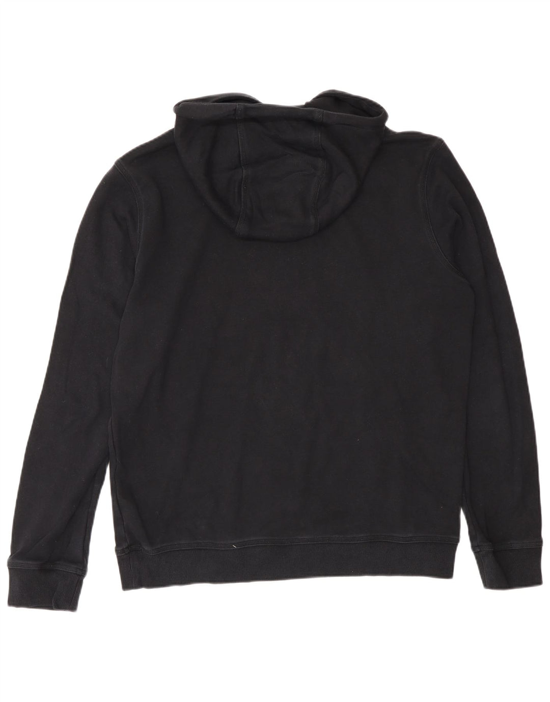 Hugo Boss moletom com capuz masculino grande algodão preto