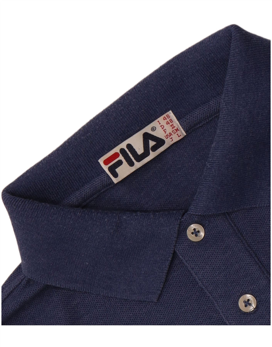 Polo masculino Fila médio azul marinho