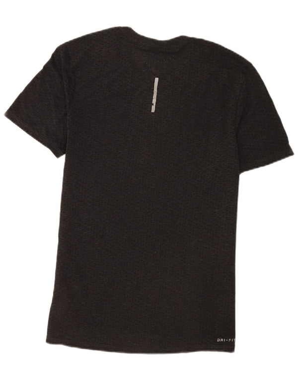 Camiseta Nike Masculina Dri Fit Top Cinza Médio Poliéster