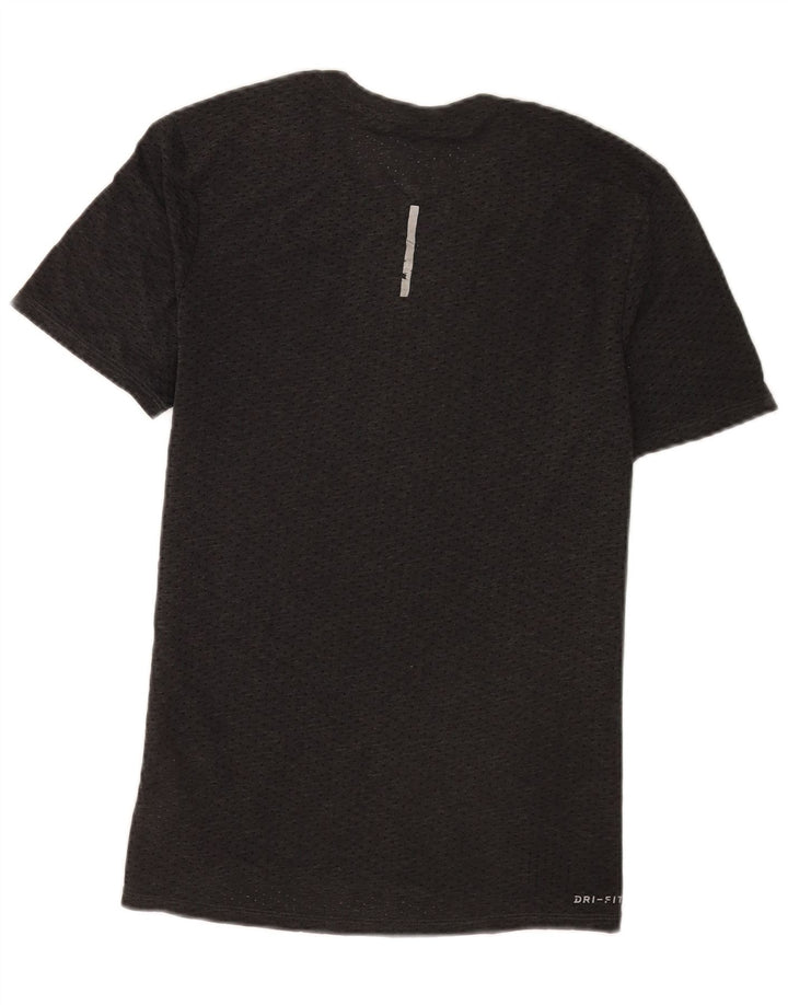 Camiseta Nike Masculina Dri Fit Top Cinza Médio Poliéster