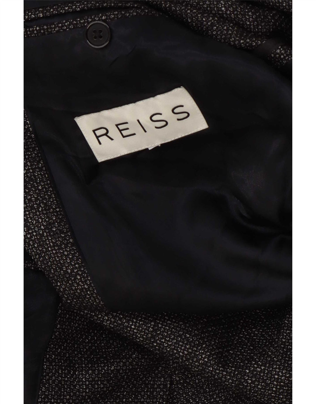 Jaqueta Blazer Masculina Reiss com 1 Botão Reino Unido 36 Pequena Azul Marinho